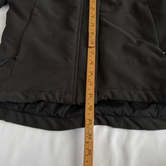 The North Face TNF Apex Softshell Jacket Black Women's Small P Warm Winter FLAW - Picture 4 of 11
